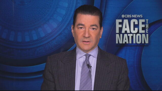 Scott Gottlieb appears on "Face the Nation" on Sunday, Feb. 23, 2025. 