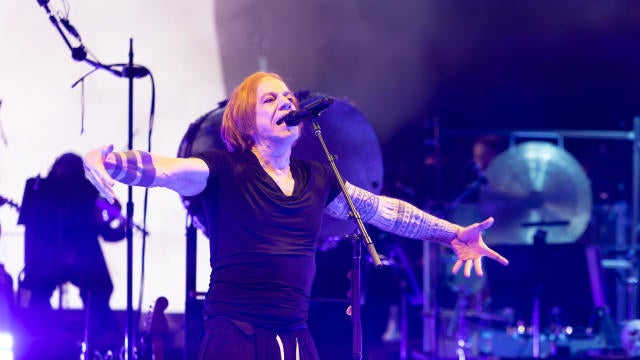 Danny Elfman performs at the Shoreline Amphitheatre 