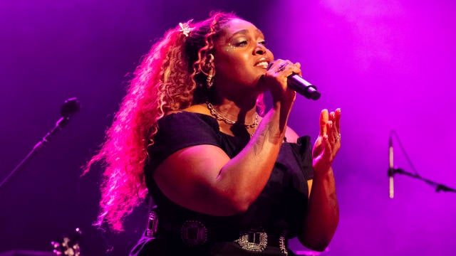Brittney Spencer performs at Brooklyn Paramount on Oct. 13, 2024, in New York City. 