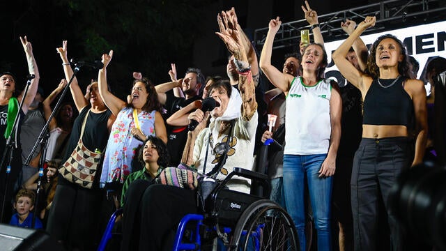 Human Rights: Festival Against The Closure Of The Haroldo Conti Cultural Center. 